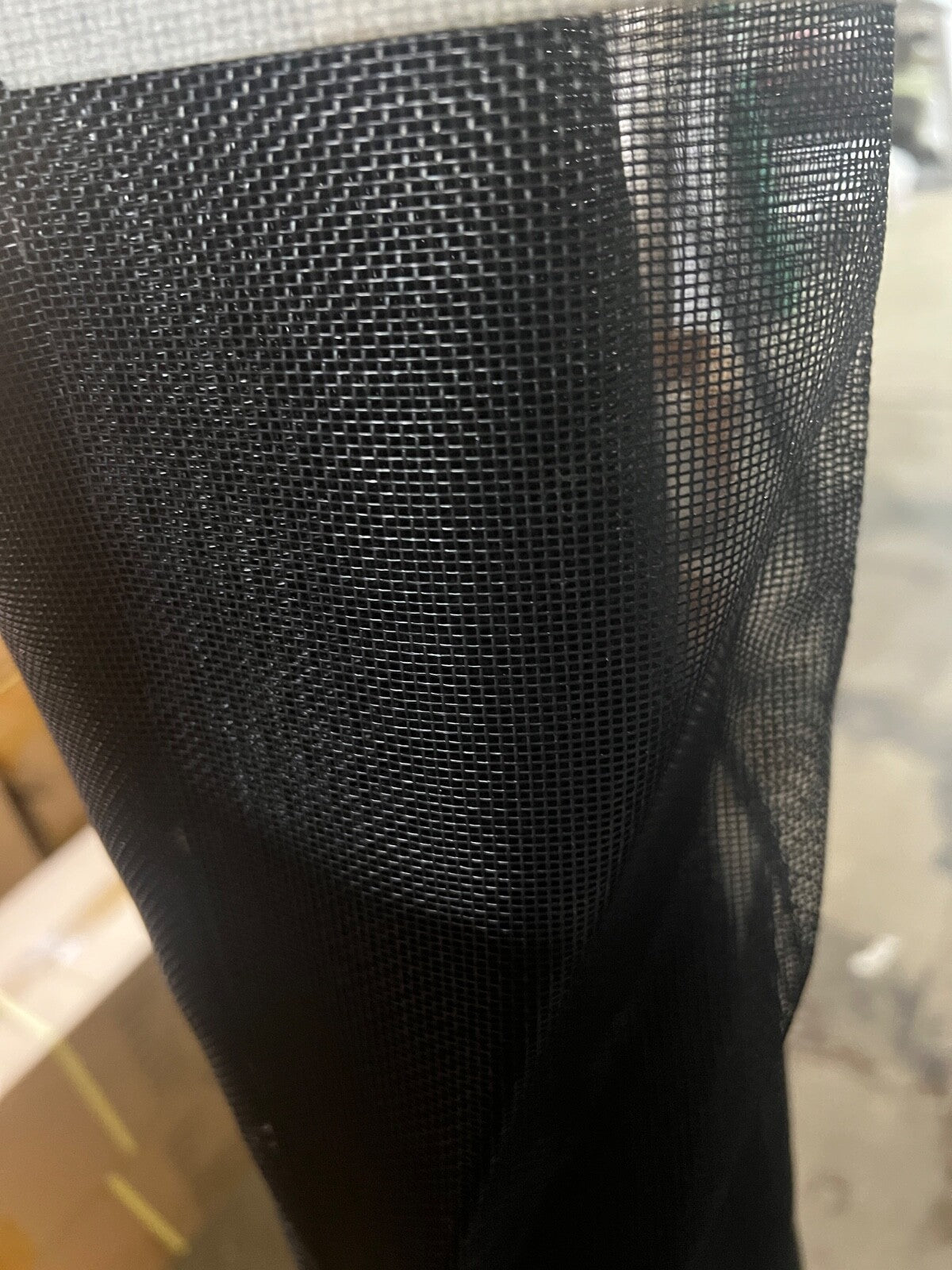 Super Screen 4500 Black Mesh 60”x100’ Roll-Pet & Weather Resistant Patio Screen