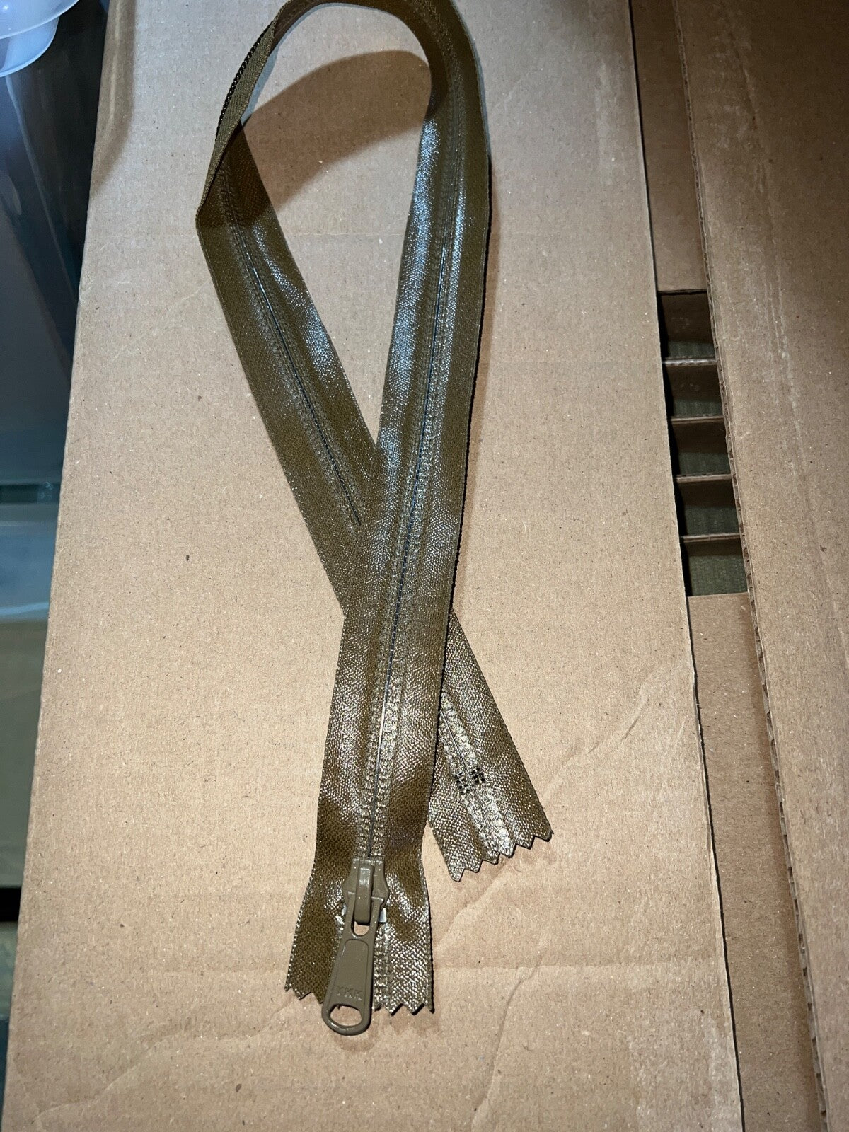 YKK #5 Reversible Coil Zippers–Black, Coyote Tan, Sage Green–Mil-Spec USA Bulk