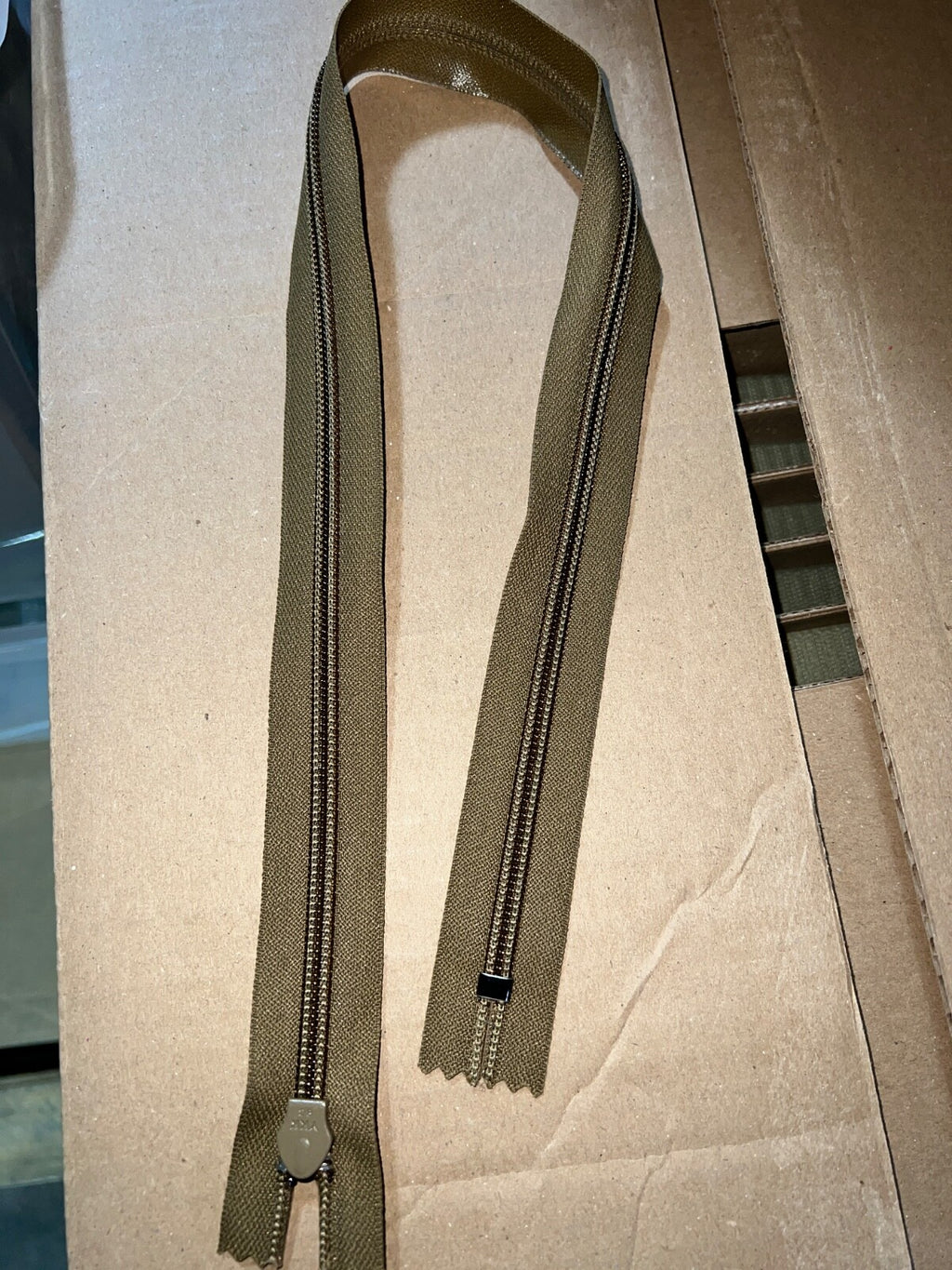 YKK #5 Reversible Coil Zippers – Black, Coyote Tan, Sage Green – Mil-Spec USA