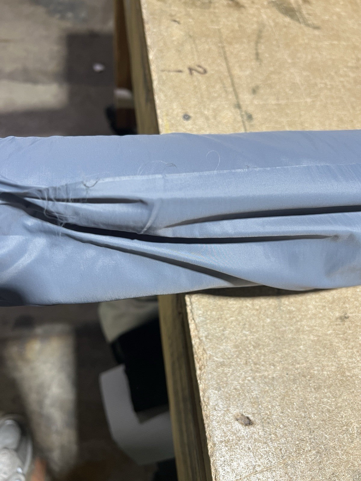 Mid Grey Nylon Jacket Liner Fabric 60”W Garment Material by the Yard