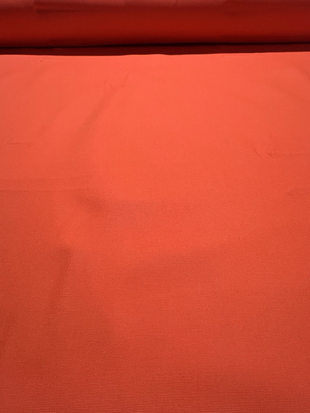 Orange 10oz Brushed Cotton Duck Fabric 60”W Canvas by the Yard USA Made