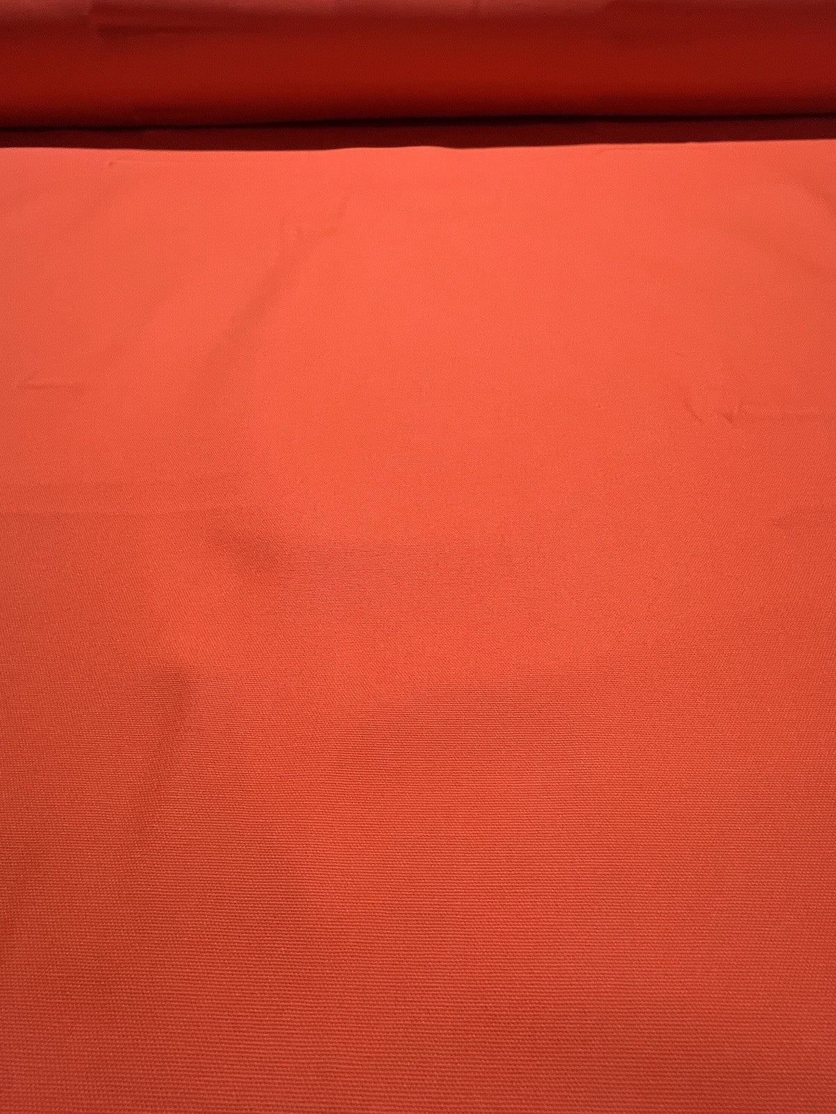 Orange 10oz Brushed Cotton Duck Fabric 60”W Canvas by the Yard USA Made