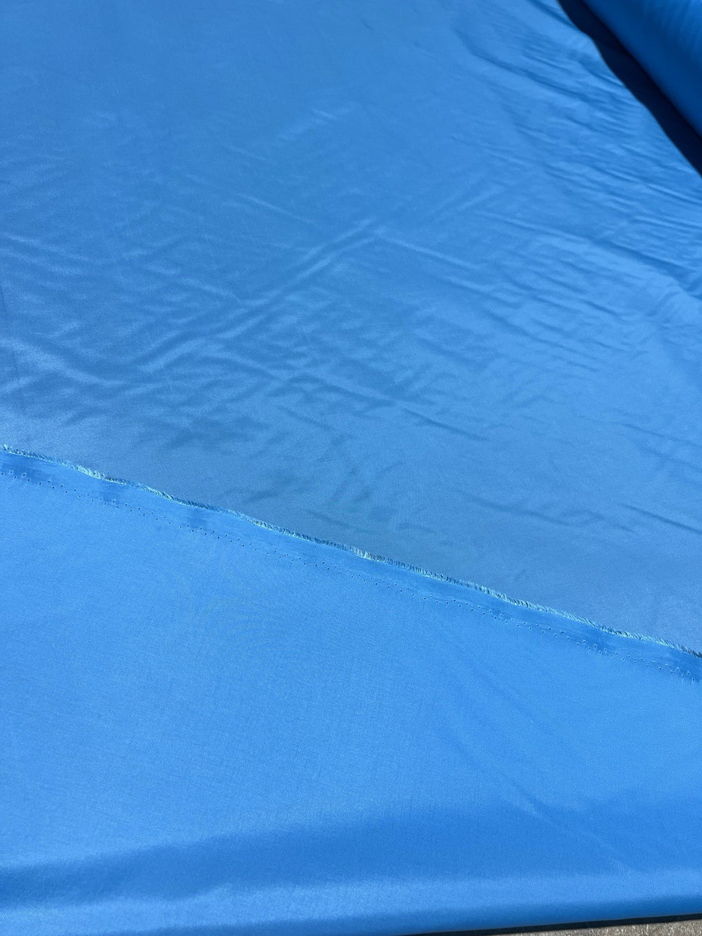 Light Blue 200D Nylon Fabric 60”W Brushed Medium Weight by the Yard USA