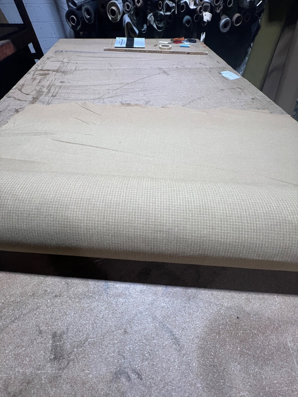 Tan Aramid Ripstop Fabric 60” Wide | Flame Resistant Material by the Yard USA