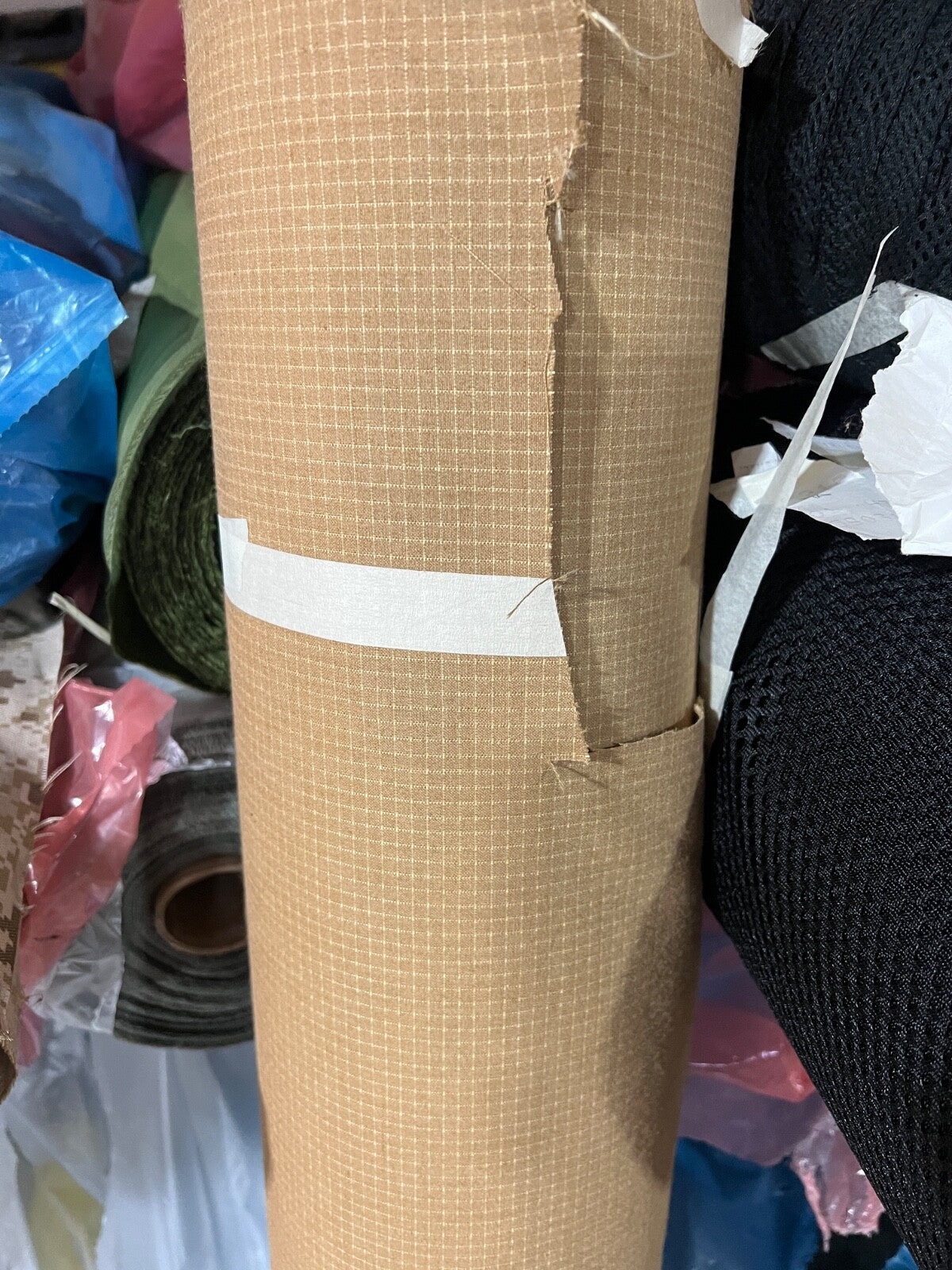Tan Aramid Ripstop Fabric 60” Wide | Flame Resistant Material by the Yard USA