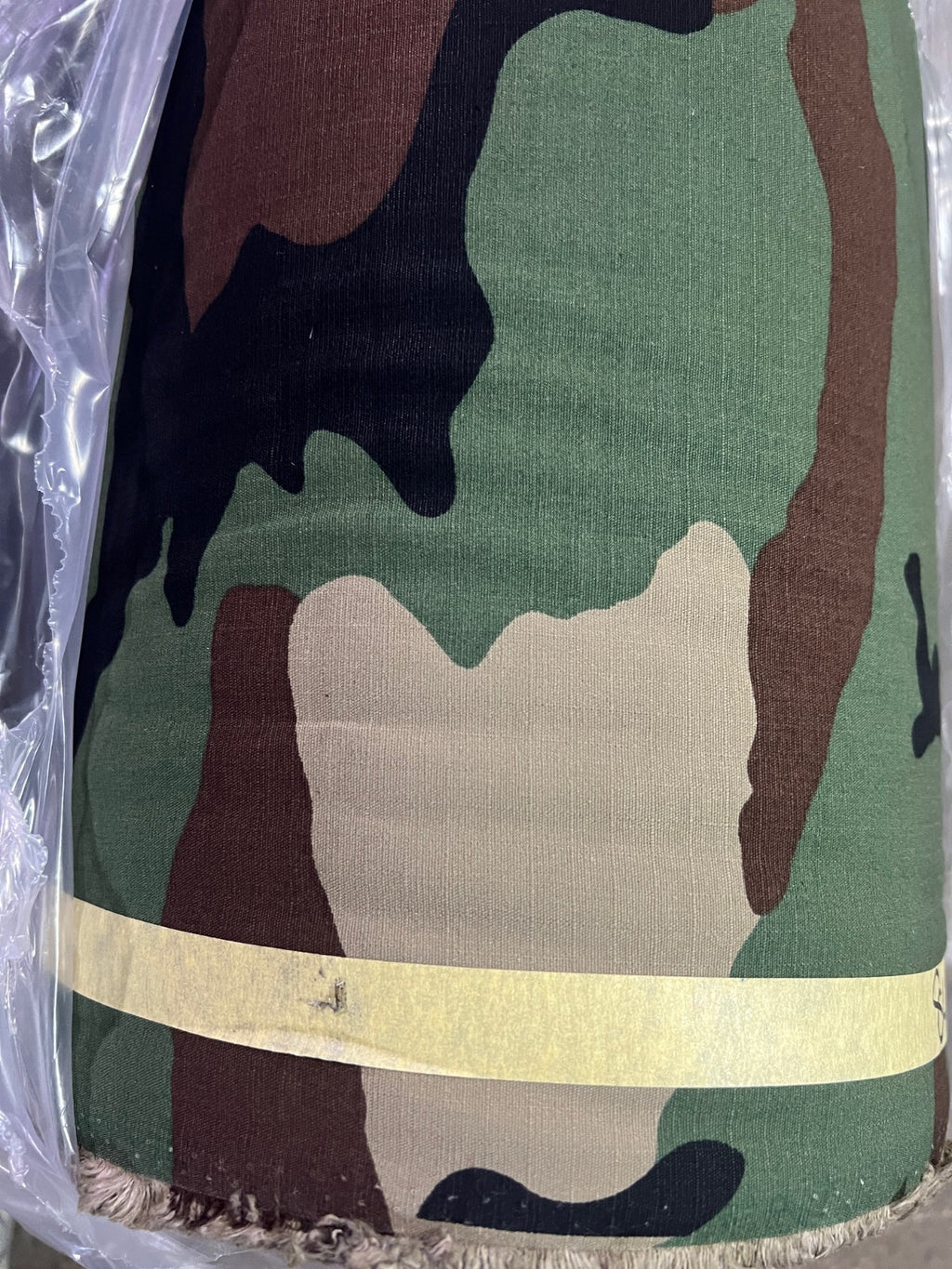 Woodland Camo 100% Cotton Ripstop Fabric 63" Military Reactive Print BTY
