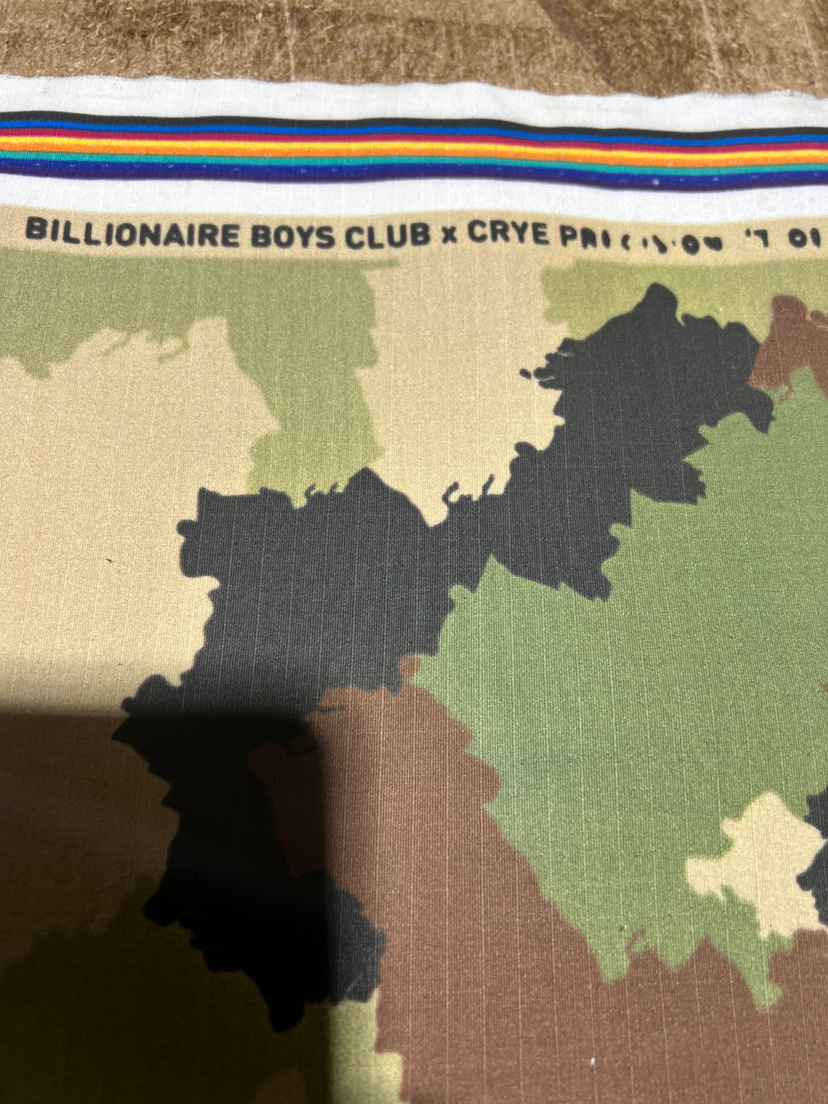 RARE Billionaire Boys Club x Crye Precision Camo Ripstop Fabric – Limited Collab