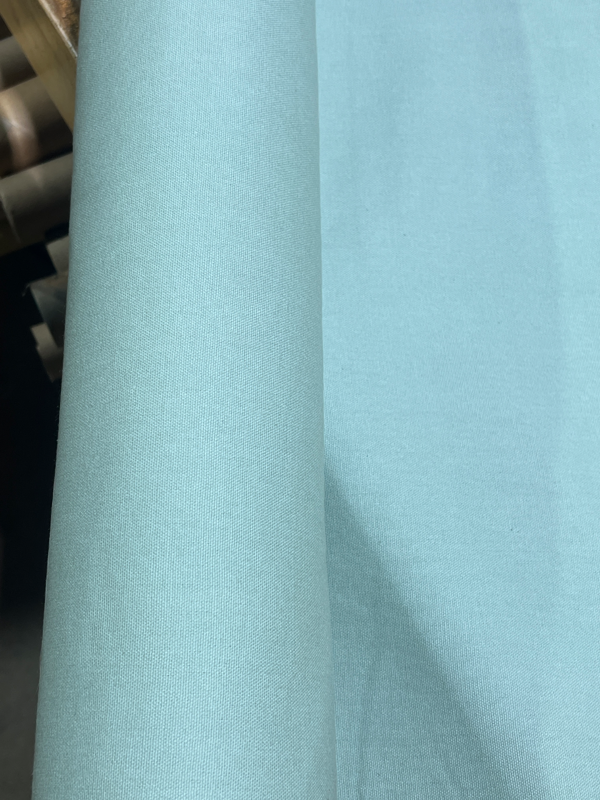 Mint Green Cotton Duck Fabric 60”W 10oz Canvas by the Yard USA Made