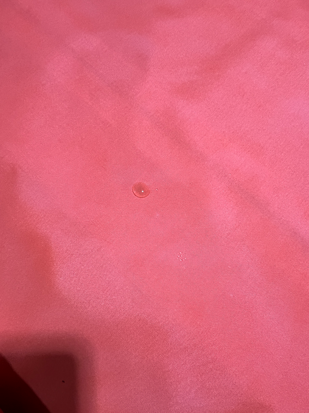 Light Orange 200D Waterproof Coated  60" Nylon Fabric Mid-weight