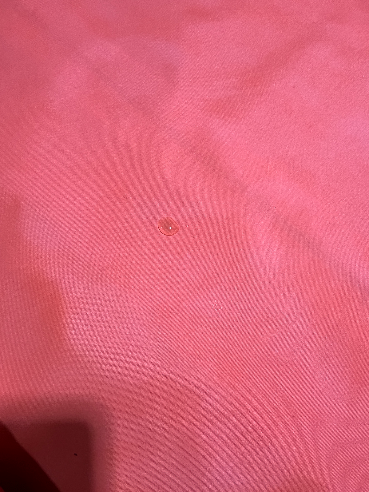 Light Orange 200D Waterproof Coated  60" Nylon Fabric Mid-weight