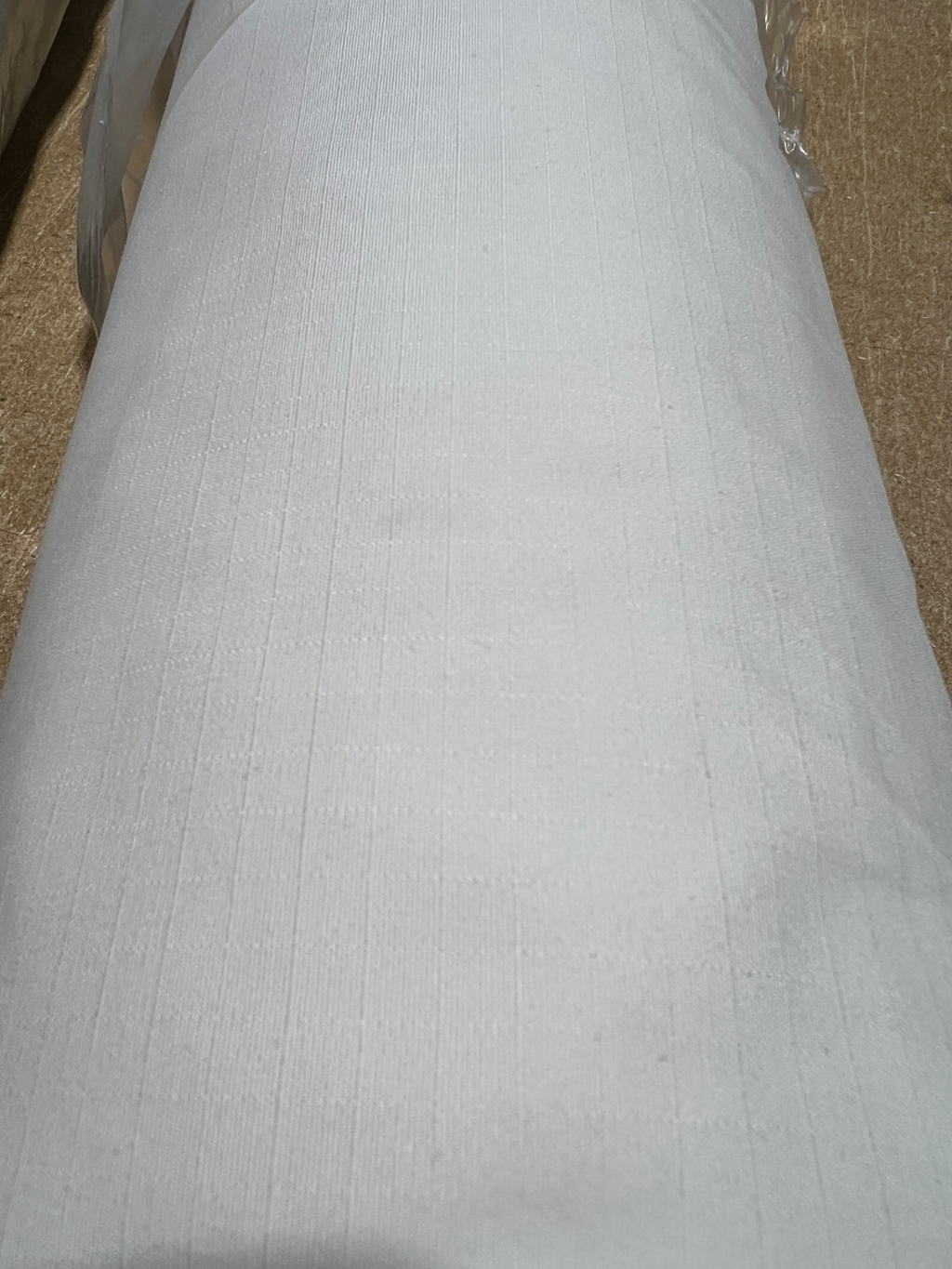 Natural Bright White NyCo Ripstop Wrinkle Military Fabric 64”