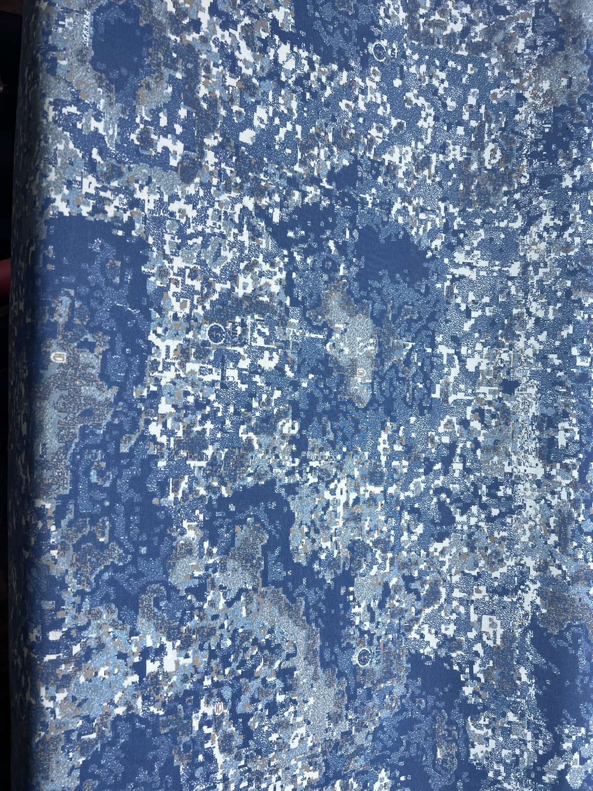 Blue Digital Camo Waterproof Nylon Fabric | 60” Wide | Outdoor Tactical USA