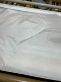 White Waterproof Nylon Fabric – Smooth Lightweight Outdoor Utility Material