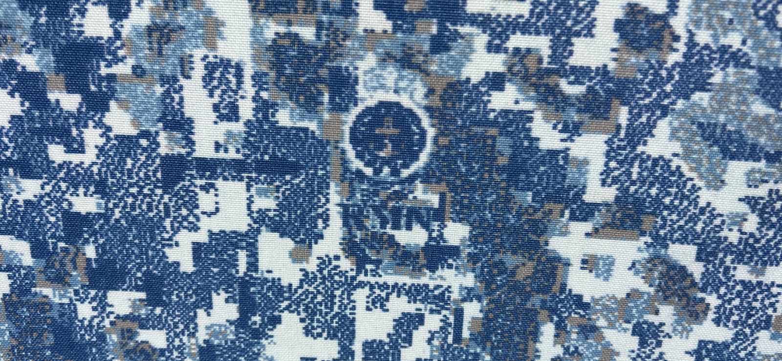 Blue Digital Camo Waterproof Nylon Fabric | 60” Wide | Outdoor Tactical USA