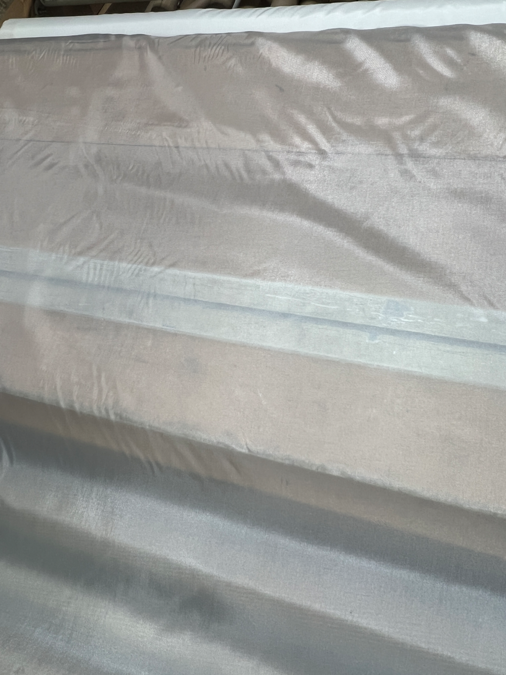 White Waterproof Nylon Fabric – Smooth Lightweight Outdoor Utility Material
