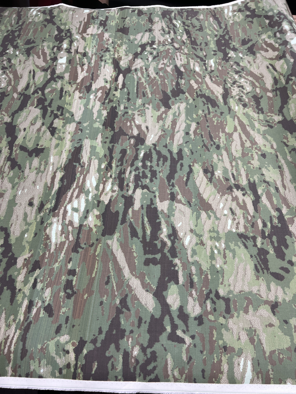 Multicam Tropic NIR Twill Fabric – Military Grade NYCO – 60” Wide 2.5 Yard Piece
