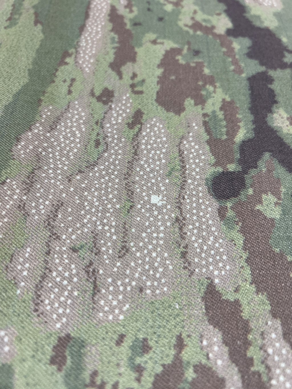 Multicam Tropic NIR Twill Fabric – Military Grade NYCO – 60” Wide 2.5 Yard Piece