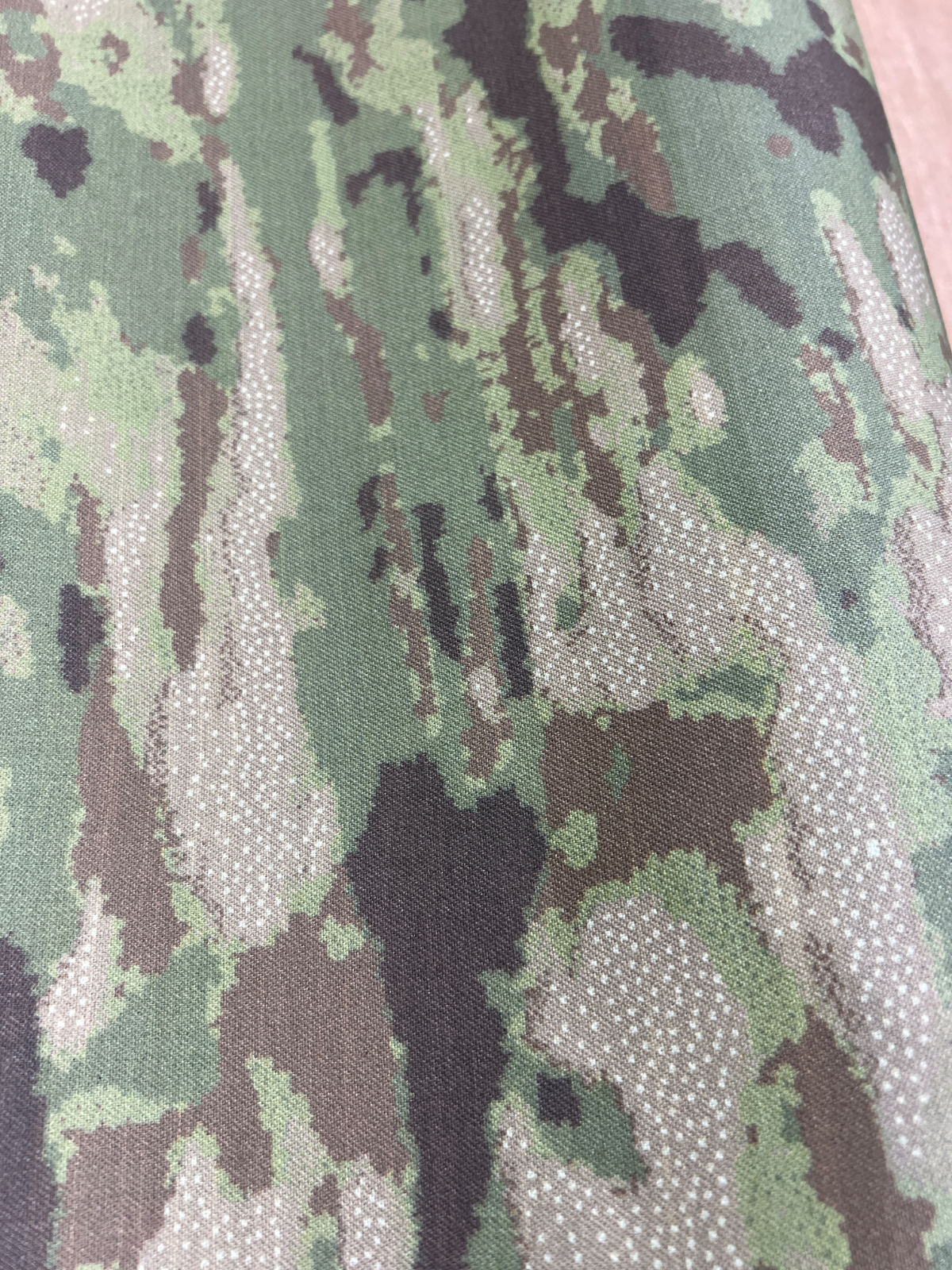 Multicam Tropic NIR Twill Fabric – Military Grade NYCO – 60” Wide 2.5 Yard Piece