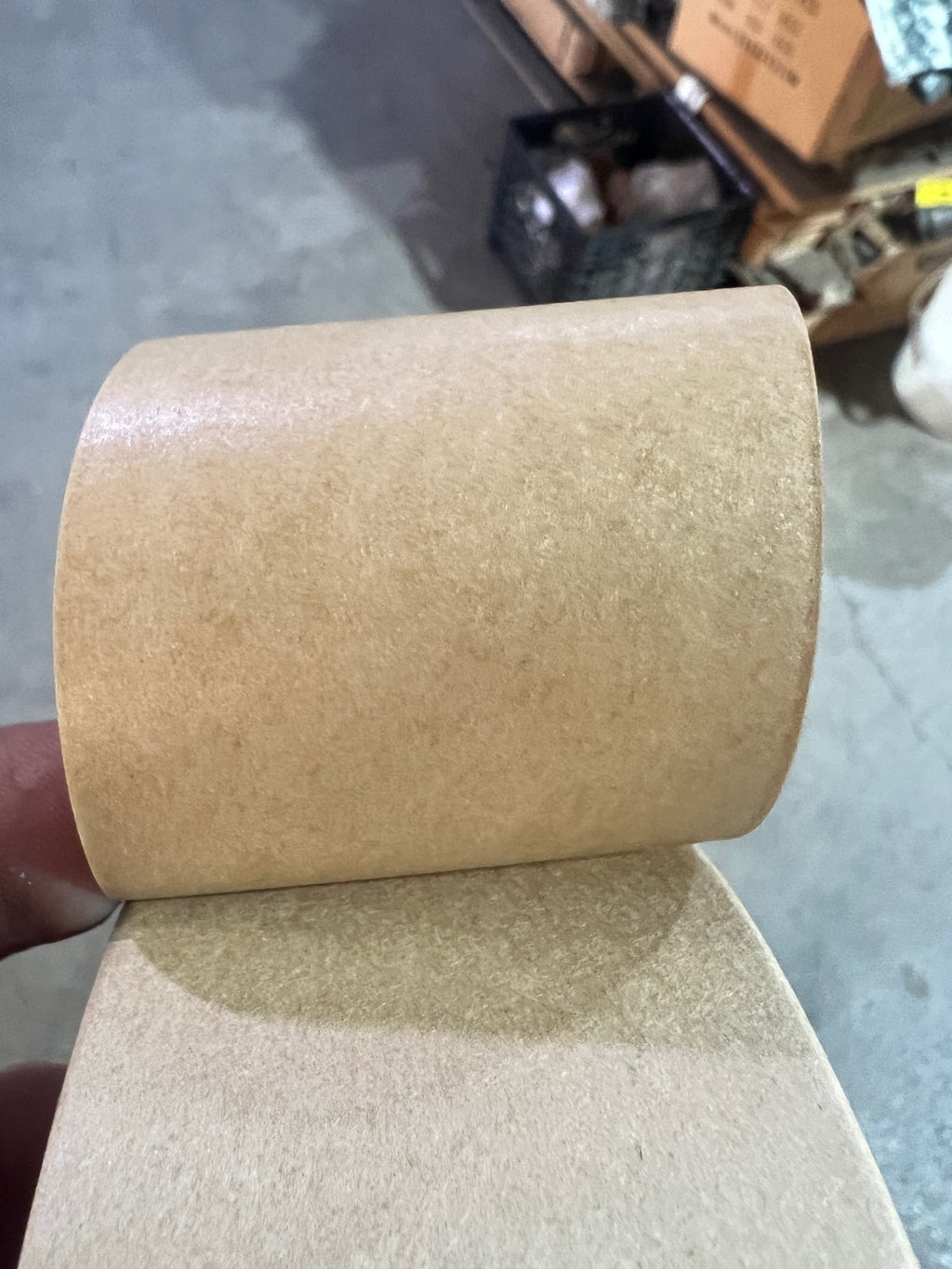 Pressure Sensitive Paper Tape Flatback Paper Packaging Tape: 2 in. x 60 yds Pk6