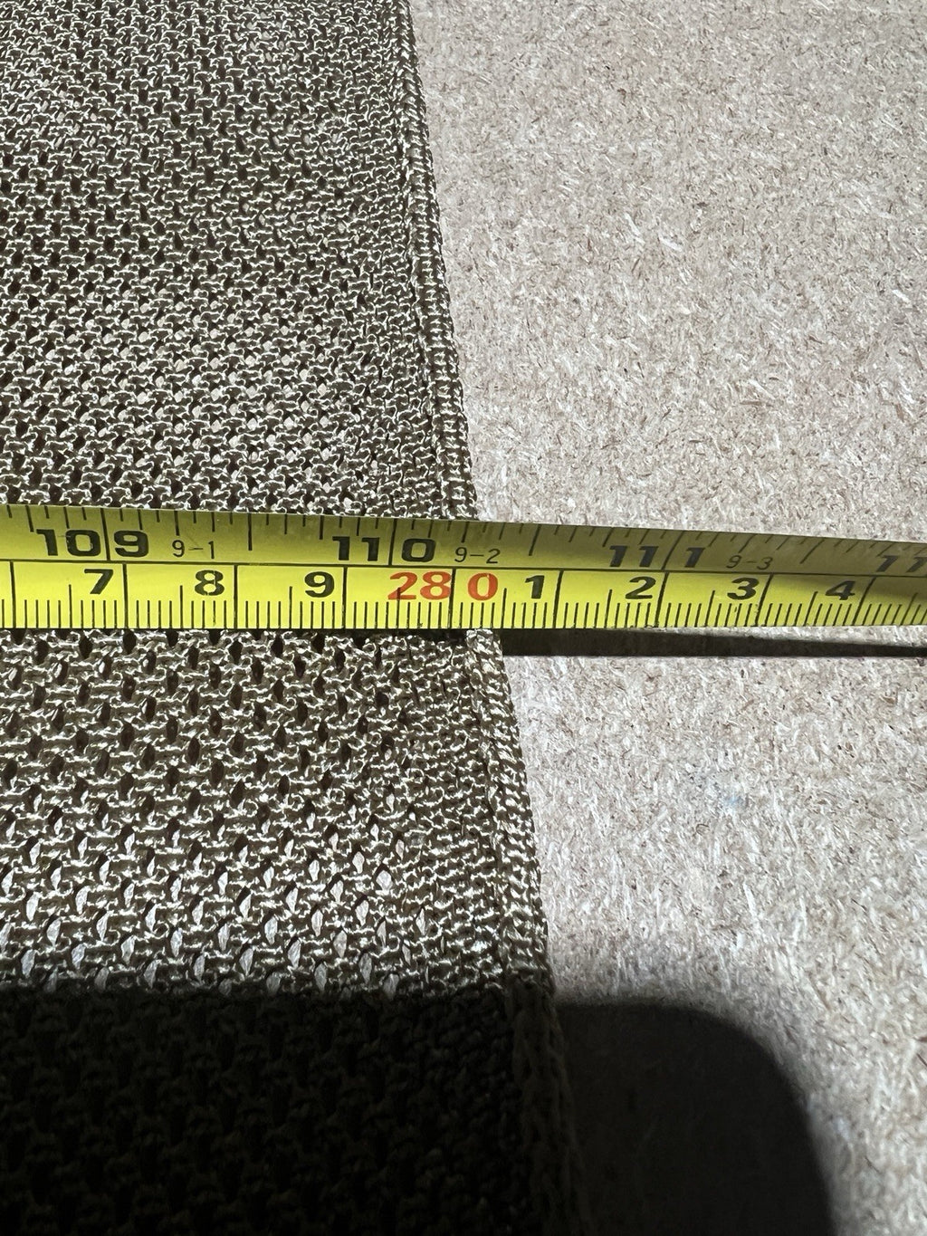 Tan 498 Mesh Netting in MIL-C- 8061 MADE IN THE USA 110” Wide
