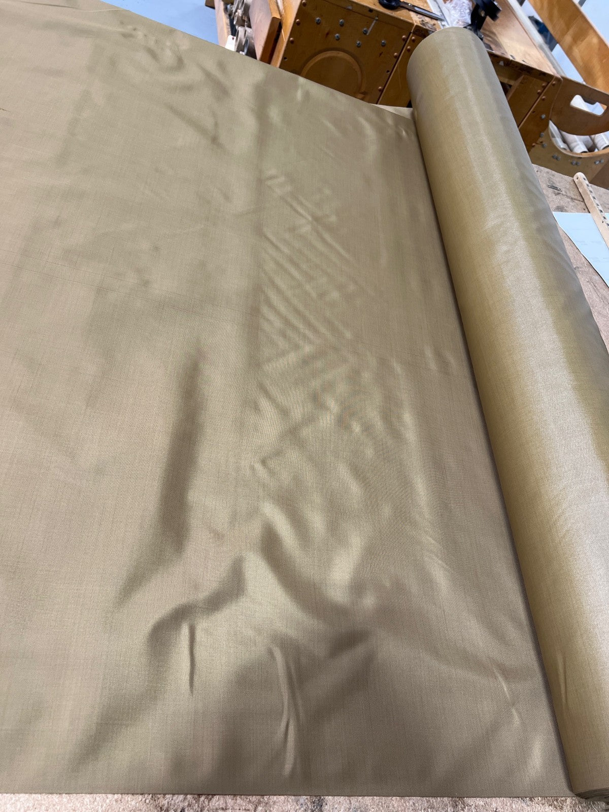 Tan 498 500D Cordura Nylon Fabric 60” Waterproof Heavy Duty by the Yard USA