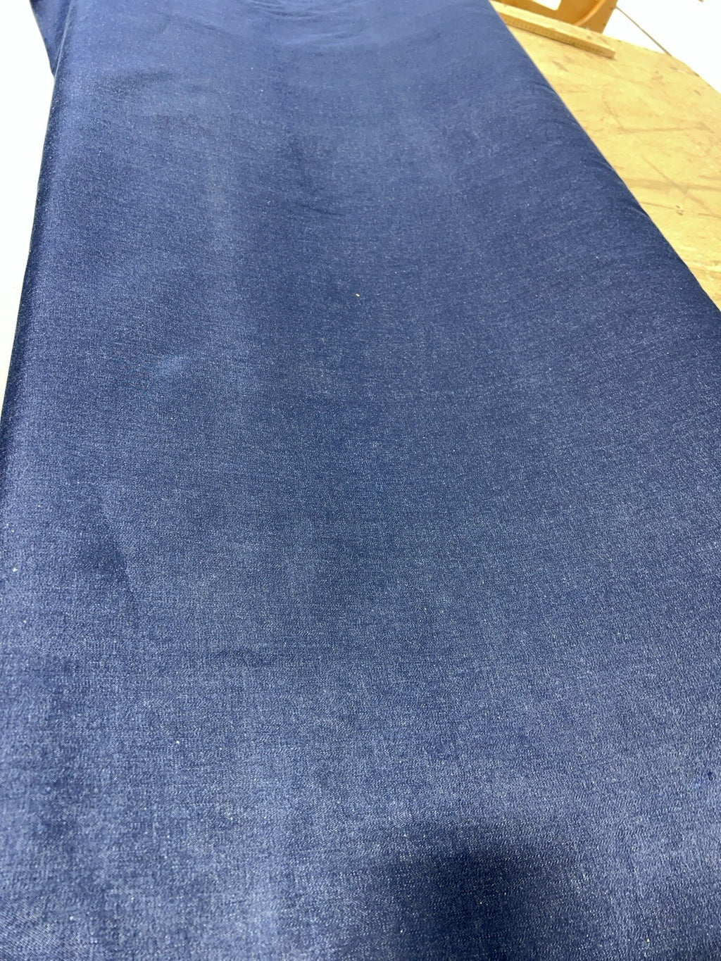 Indigo Blue Denim 100% Cotton Canvas 10 oz Fabric 66” Wide Premium - by yard