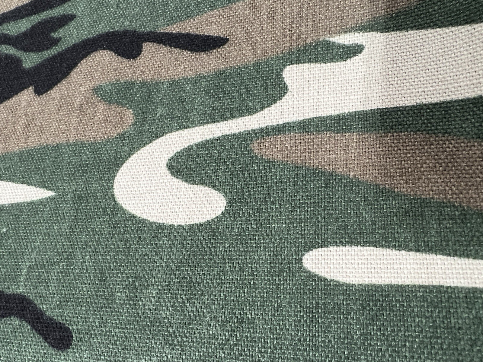 Woodland Camo NYCO Fabric 50/50 Nylon Cotton | Tactical Apparel