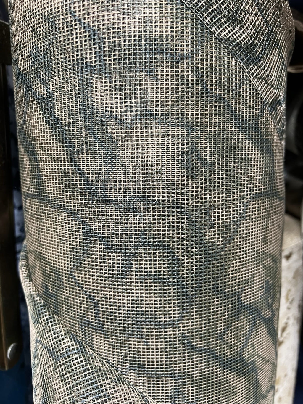 Camo Brown Tree Bark Camo Mesh Mosquito Net Fine Mesh Nylon Sold Per Yard