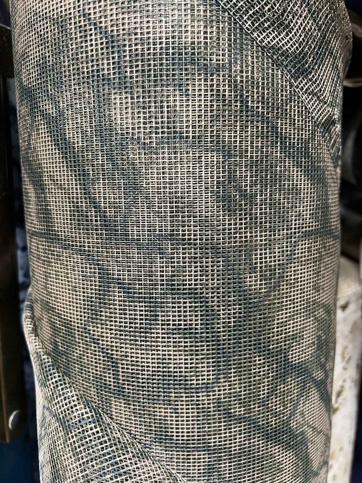 Camo Brown Tree Bark Camo Mesh Mosquito Net Fine Mesh Nylon Sold Per Yard