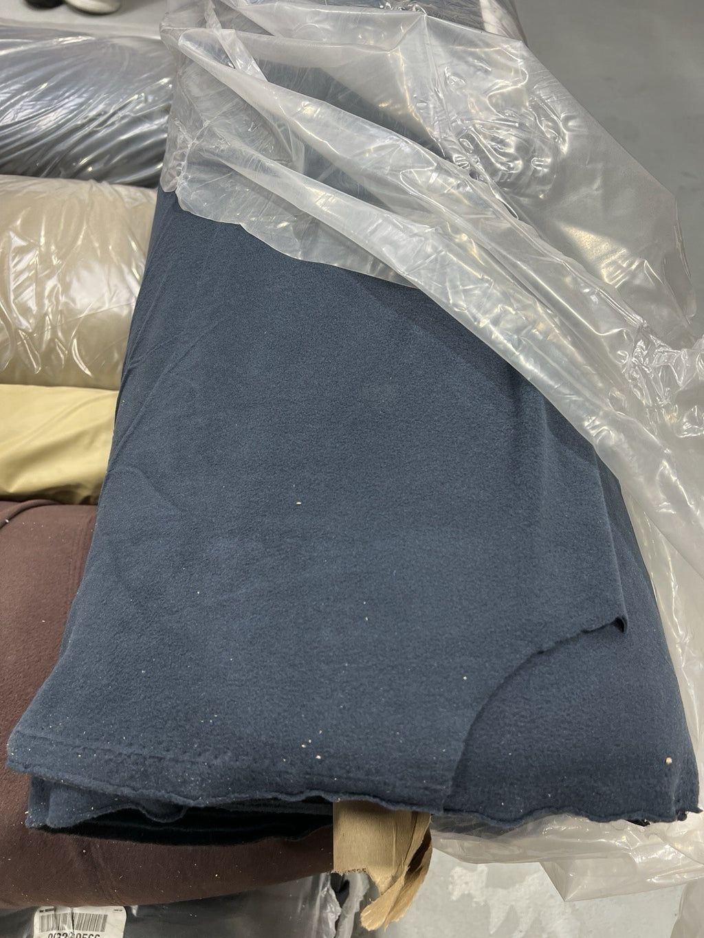 Polartec Power Stretch Pro Hardface Fleece SLATE BLUE DWR Recycled 50” Wide