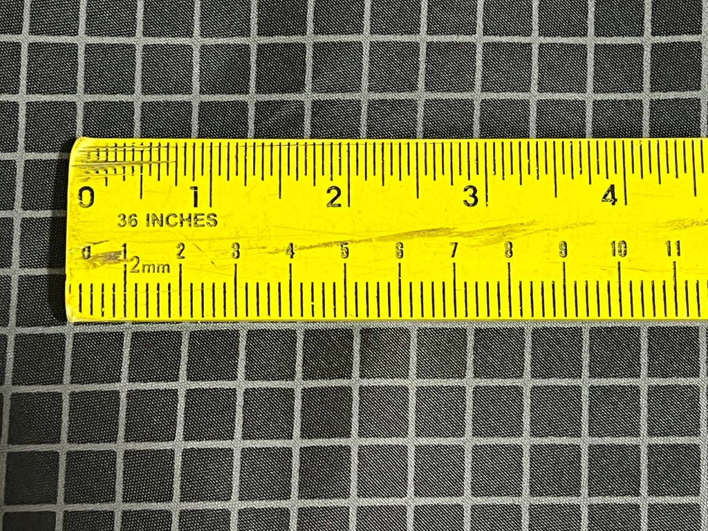 70D Nylon Pack Cloth Grid Pattern Fabric Black Outdoor Gear MYOG USA 10-Yard Cut