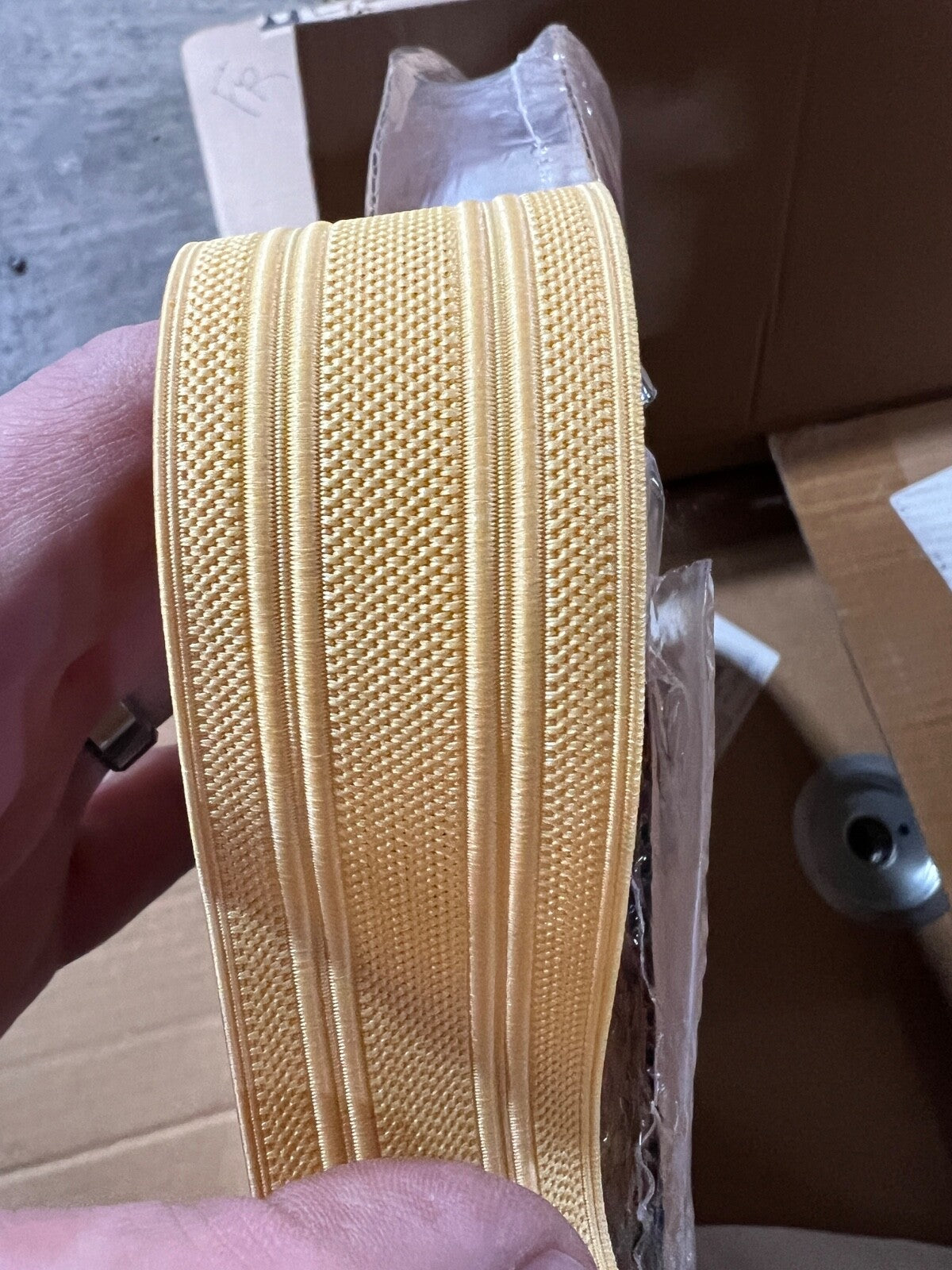 1.5” Goldenlite Woven Nylon Webbing Military Trim Ceremonial Trim 144 Yard Roll