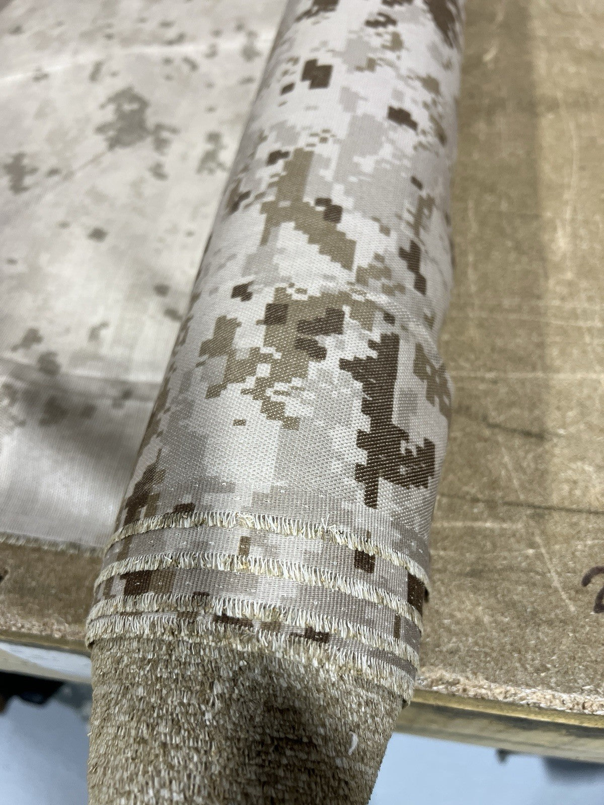 Desert Digital MARPAT 500D Nylon Pack Cloth Fabric DWR Water Repellent By Yard