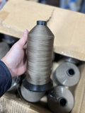 Shade Tan Bonded Nylon Thread Size M T-210 2 lb Spool Heavy Duty Sewing