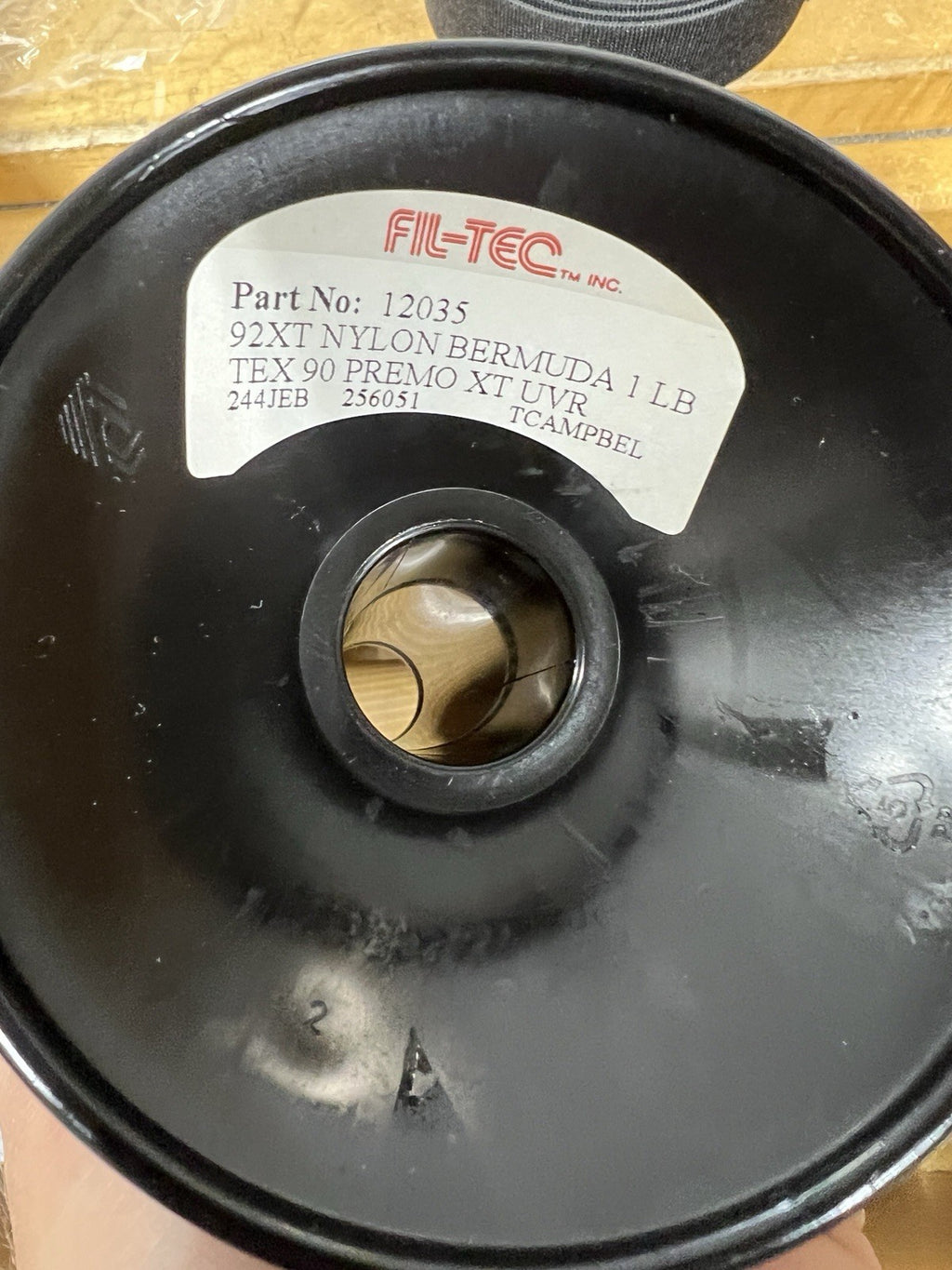 Tex 90 Nylon Thread Bermuda Green 1 lb Spool Fil-Tec Premo XT