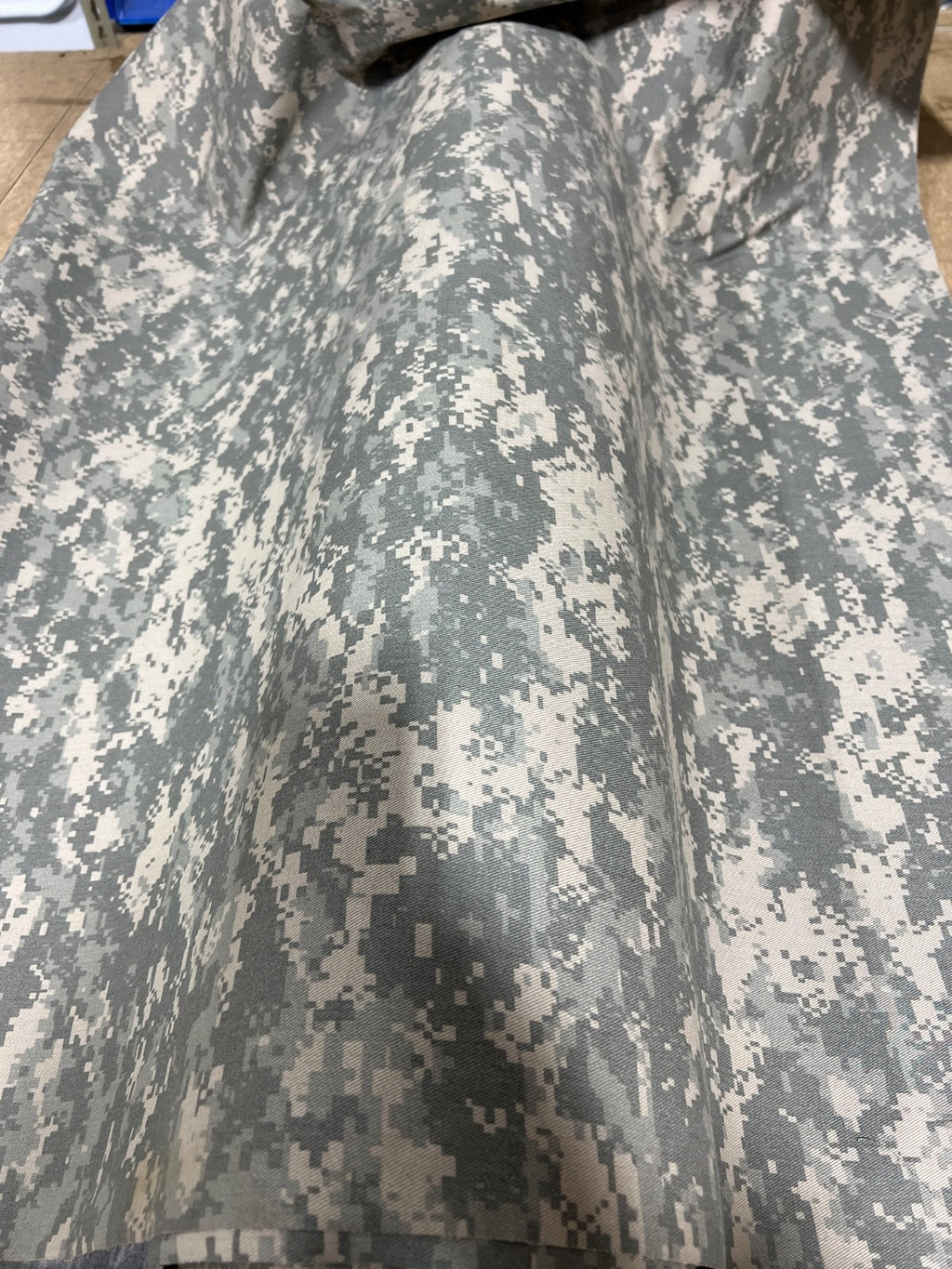 Universal ACU Digital Camo Waterproof Fabric 56” Wide Military  Material Yard
