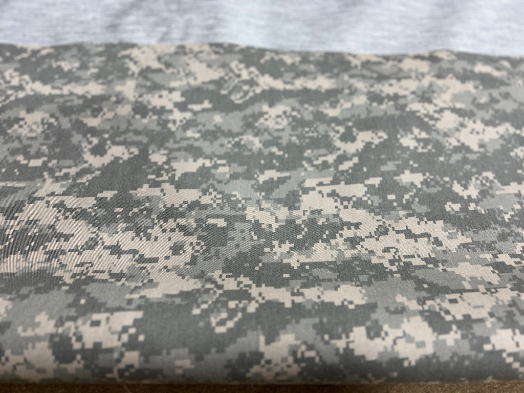 Universal ACU Digital Camo Waterproof Fabric 56” Wide Military  Material Yard
