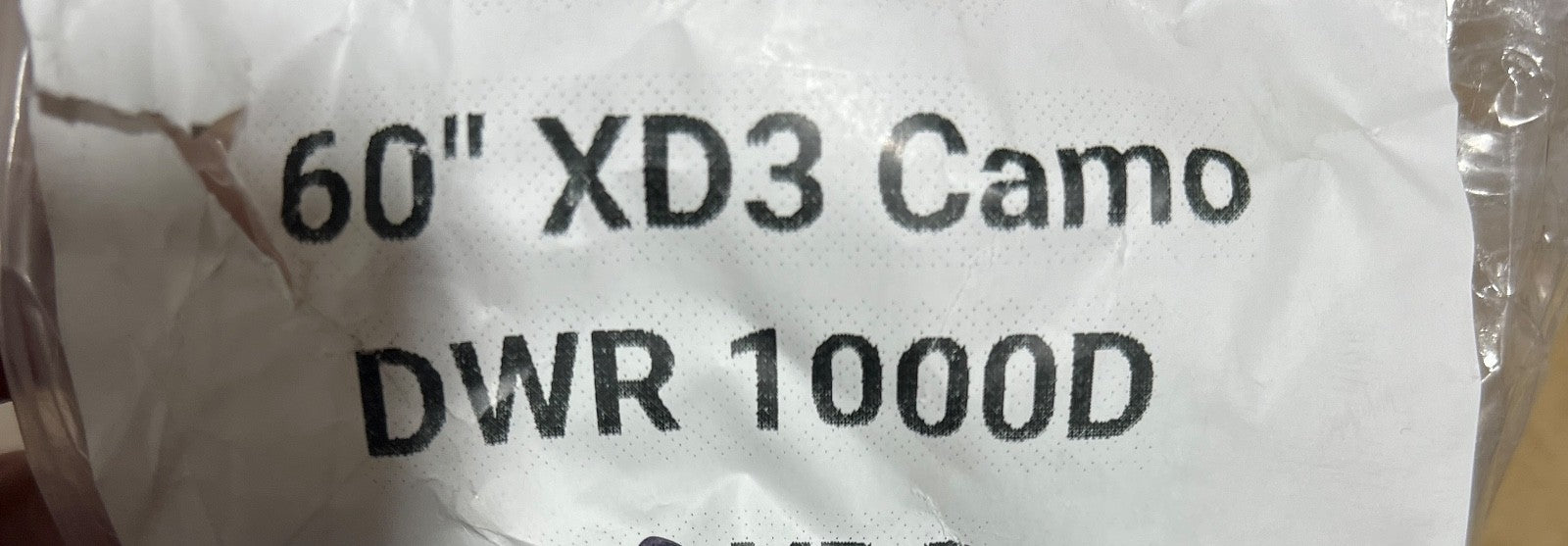 TrueTimber XD3 Camo 1000D Cordura Nylon DWR Waterproof Fabric 60" Wide By Yard