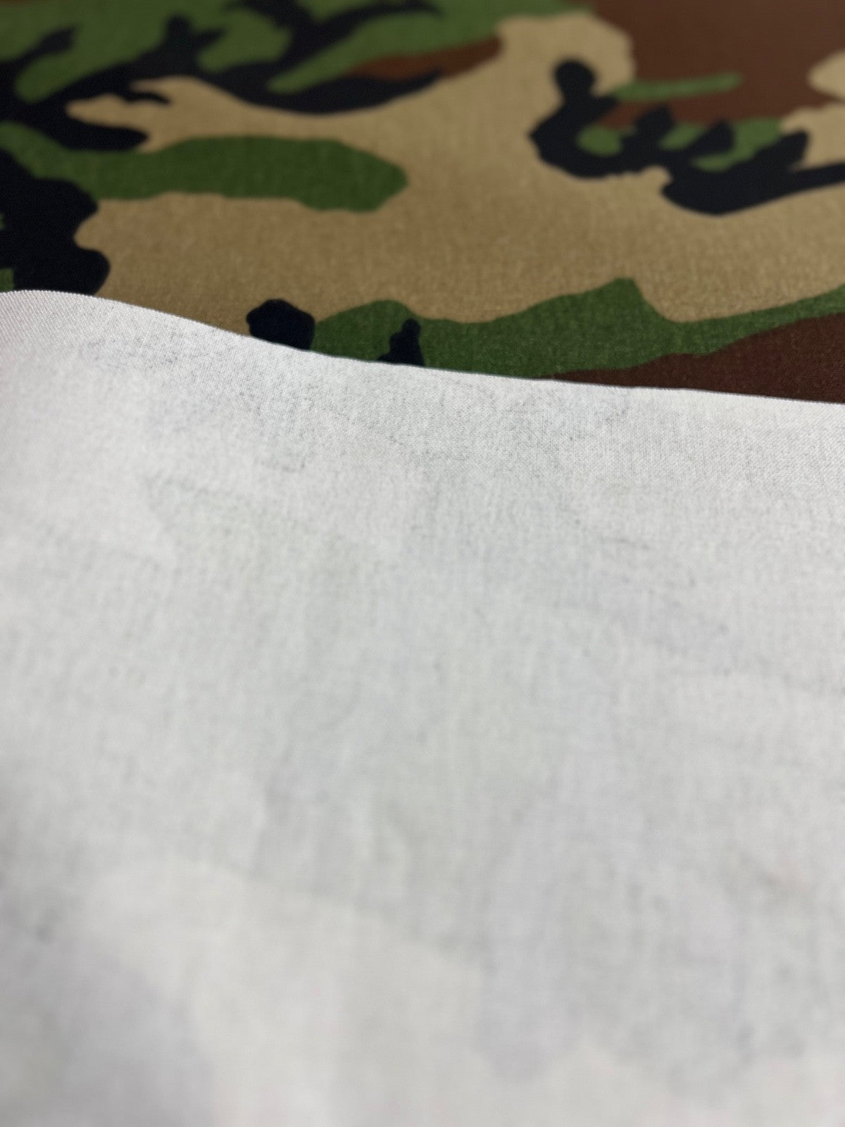 64" Wide Woodland Camo 10oz Cotton Canvas Duck Fabric - Heavy Duty - By The Yard