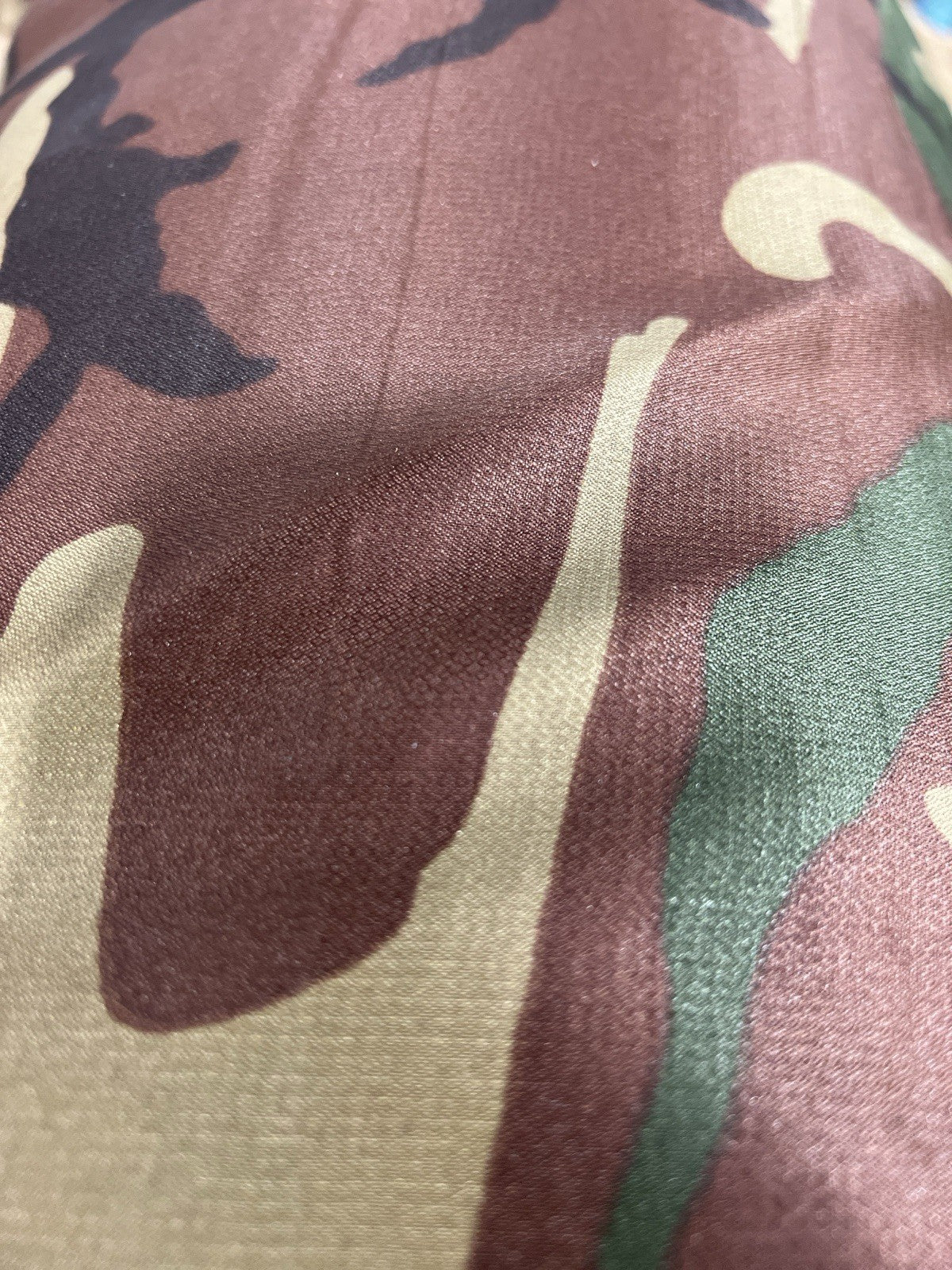 Woodland M81 Camo 70D Nylon Fabric Cut Lightweight Military Style 10-Yard Cut