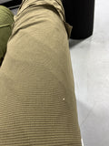 Coyote Brown Grid Fleece Fabric Military Cold Weather Layer Thermal 60” Wide