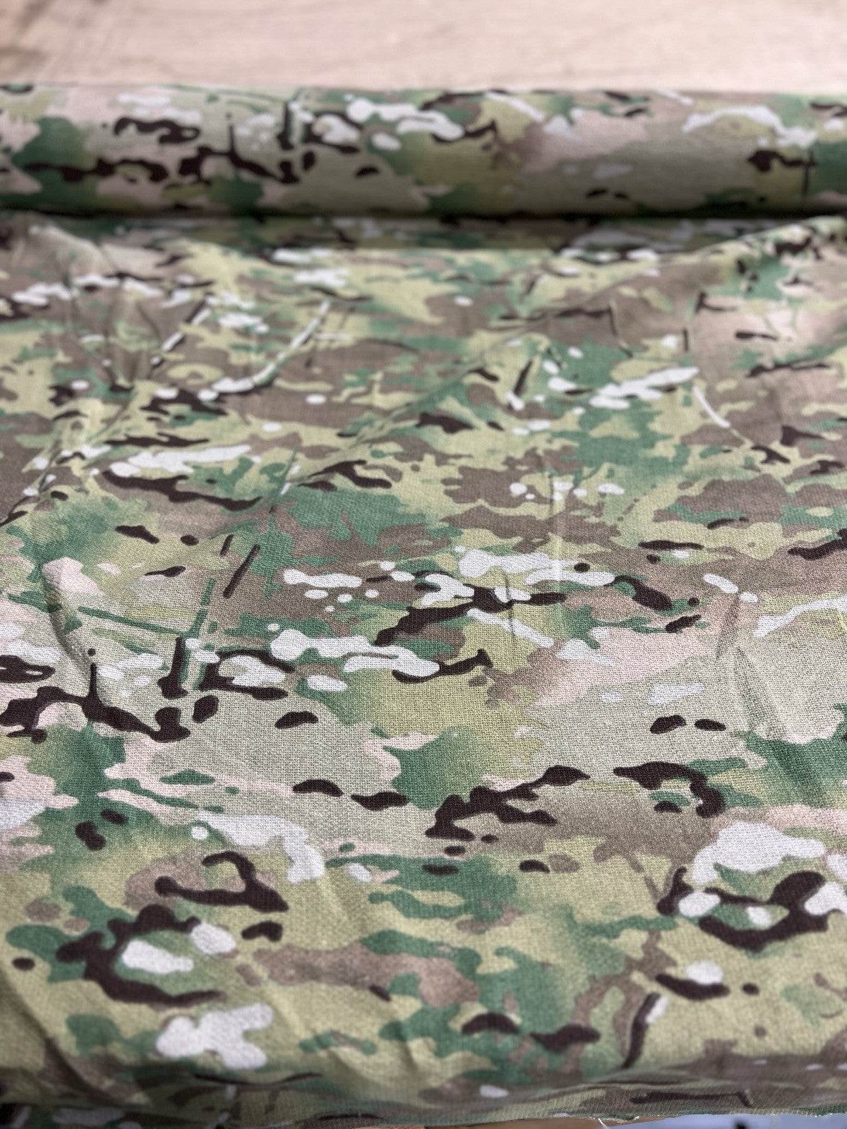MultiCam Camo Stretch Jersey Knit Fabric 60” Apparel Weight