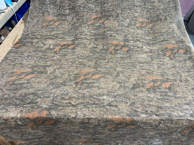 Timber Camo Burlap Fabric - By The Yard 50" Wide