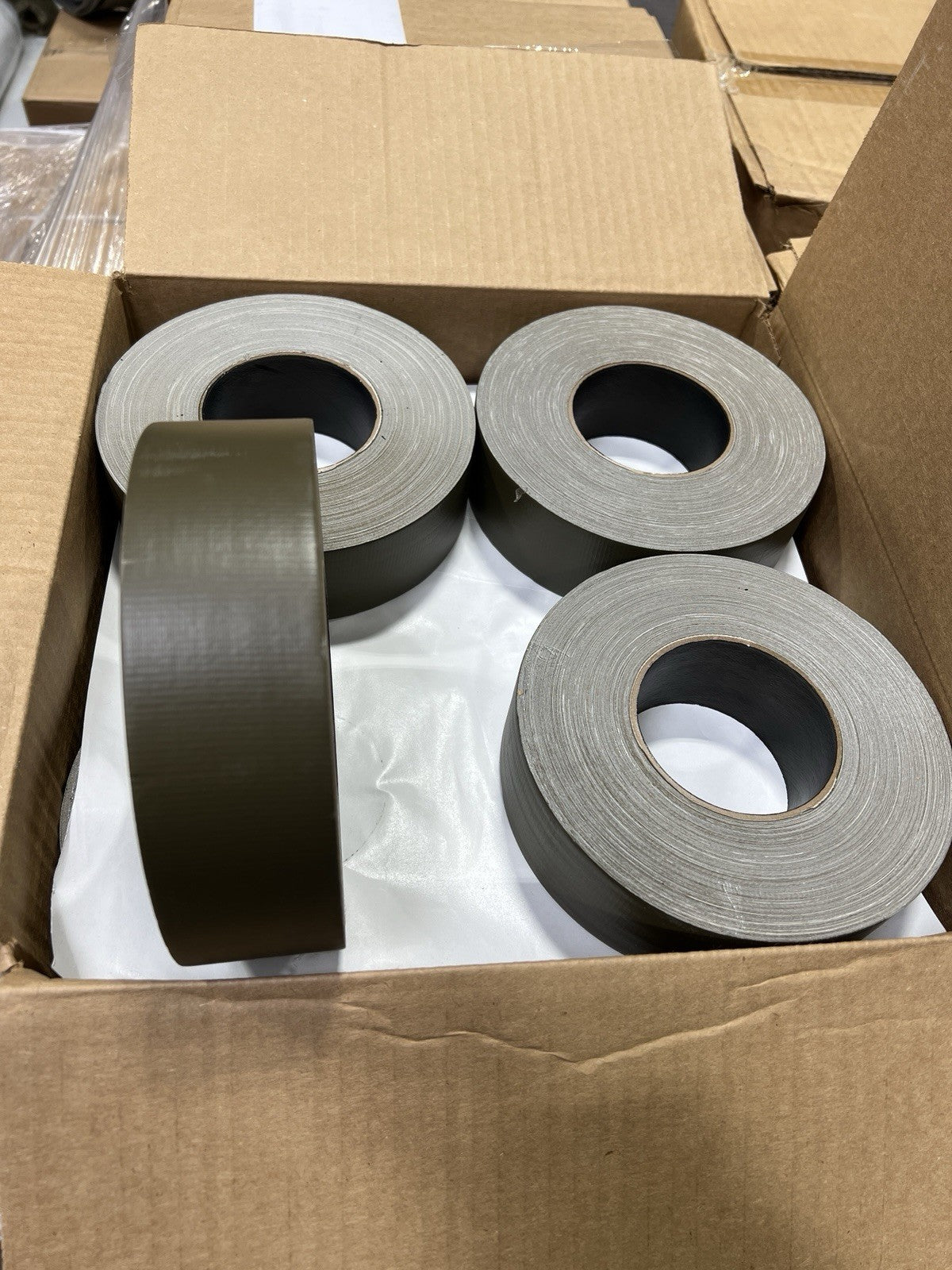 2in OD Green Shurtape 625 Military Spec, Lusterless Cloth Duct Tape 60yd Rolls