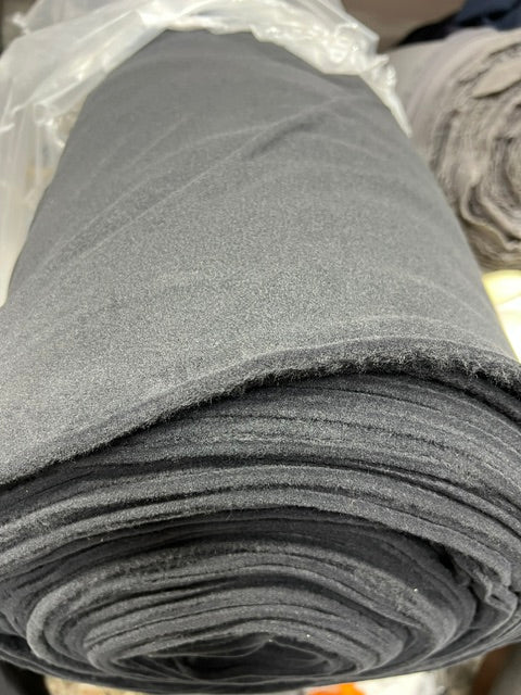Polartec Polar Black Fleece Sold By The Yard 60" Wide warm cozy