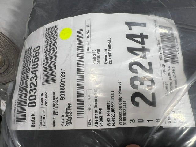 Polartec Polar Black Fleece Sold By The Yard 60" Wide warm cozy