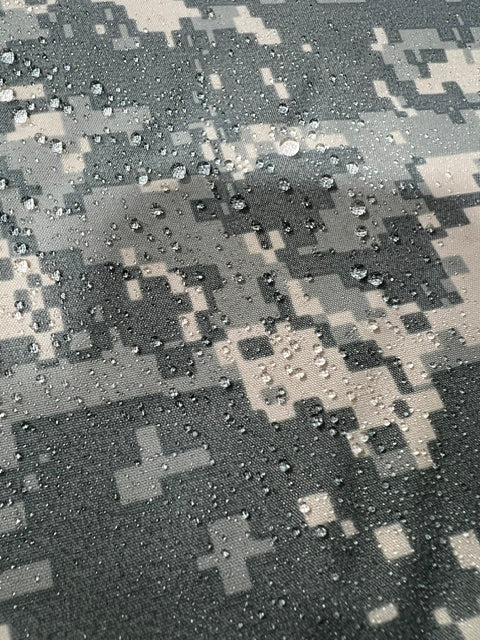 ACU Digital Camo Taslan Polyester Fabric 60" DWR Waterproof Camouflage BTY