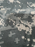 ACU Digital Camo Taslan Polyester Fabric 60" DWR Waterproof Camouflage BTY