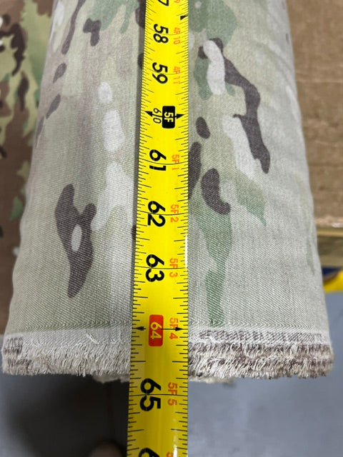 Multicam Camo NYCO Nomex FR Twill Fabric Soft Hand Military BTY 64"