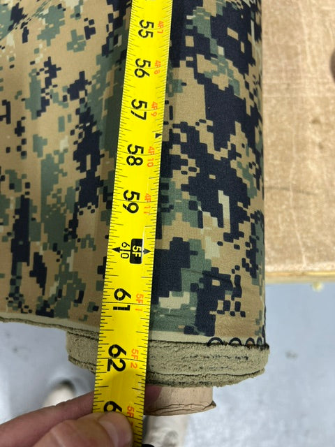 Marine Digital MARPAT Taffeta Camo Polyester Fabric 60" With Logo BTY